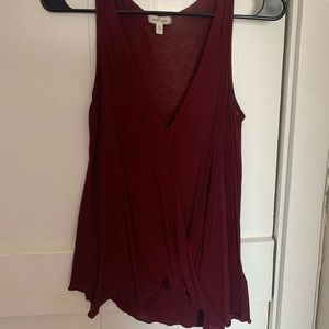 Burgundy top from Urban Outfitters